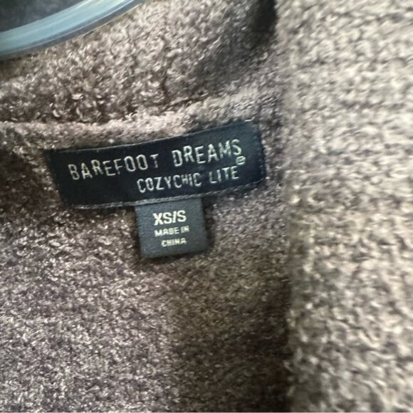 Barefoot Dreams Cozy Chic Lite Circle Pockets Cardigan Jacket Cozy Minimalist S - Picture 13 of 16